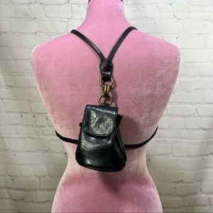 VINTAGE 90’s MINI LEATHER BACK PACK